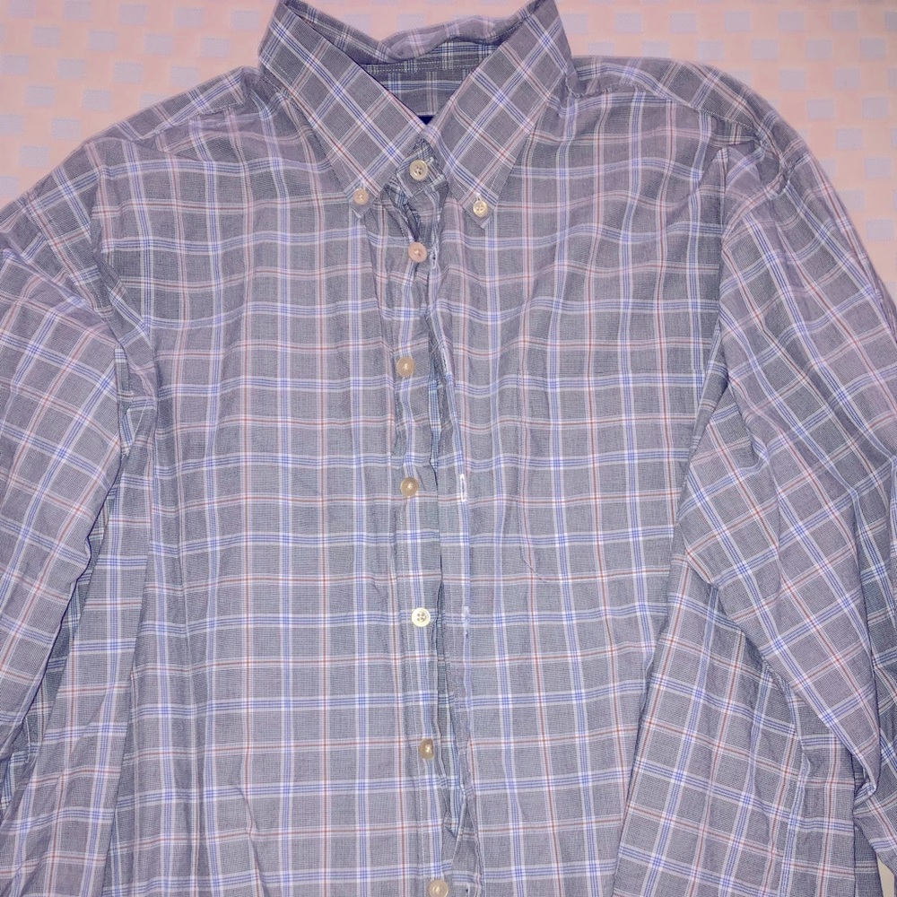 Scott Barber XXL gray button up